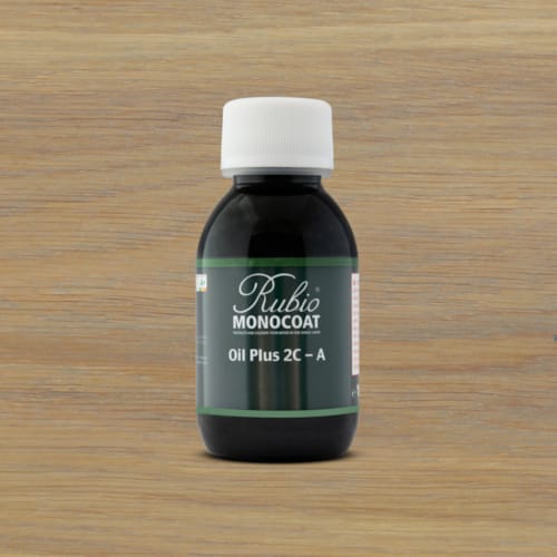 Huile Rubio Monocoat - oil + 2c - comp. A - 100 ml - Titanium Grey
