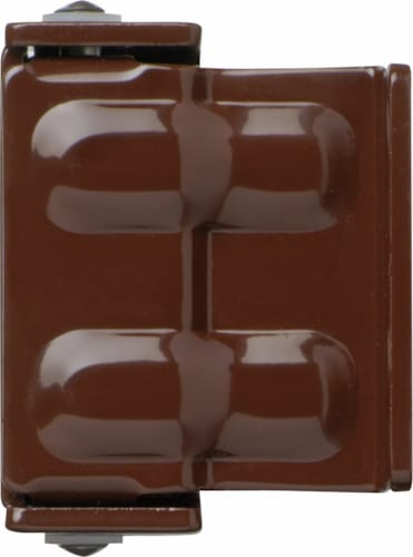 Protection pour portes et fenêtre hauteur 52mm Marron