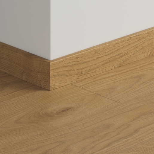 Plinthe standard stratifié Quick-Step 1491 Chêne blanc clair - 12 x 58 x 2400 mm