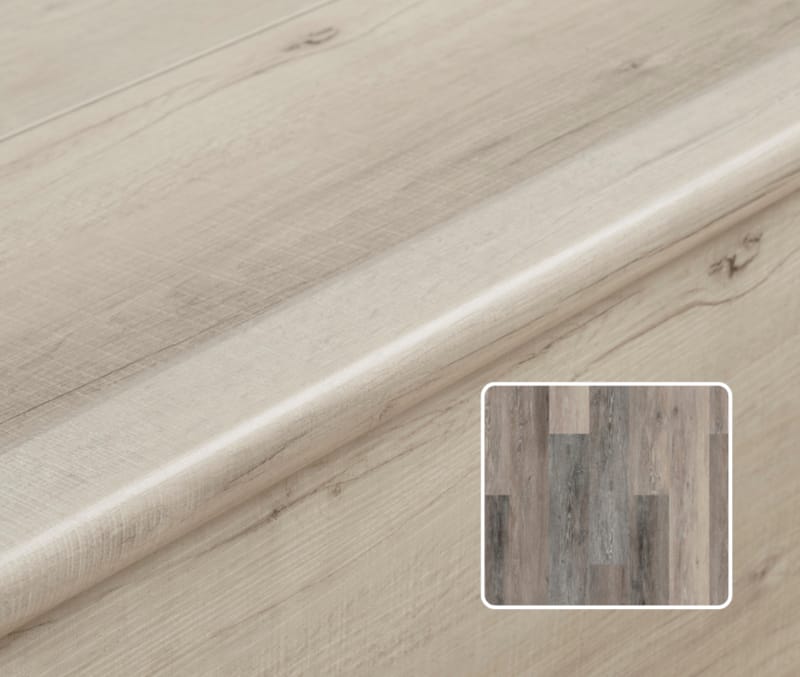 Profile d'escalier Coretec ESSENTIALS - Blackstone Oak - 3707 - 30 x 54 x 2400 mm