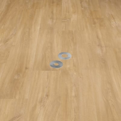 Rosace Quick-Step en acier inoxydable 15 mm