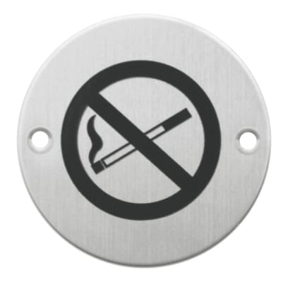 Pictogramme rond interdiction de fumer