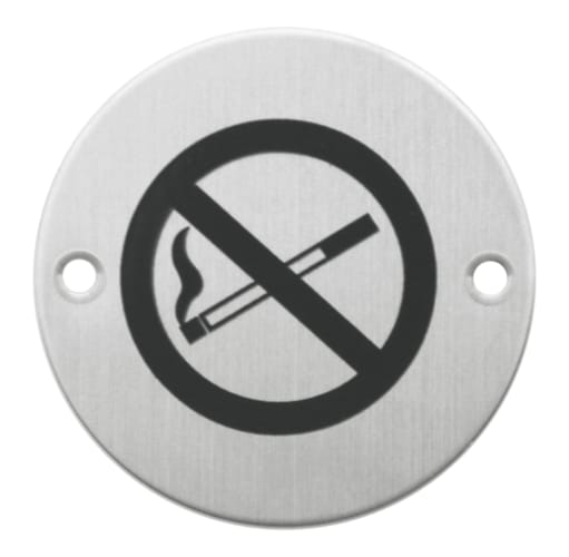 Pictogramme rond interdiction de fumer