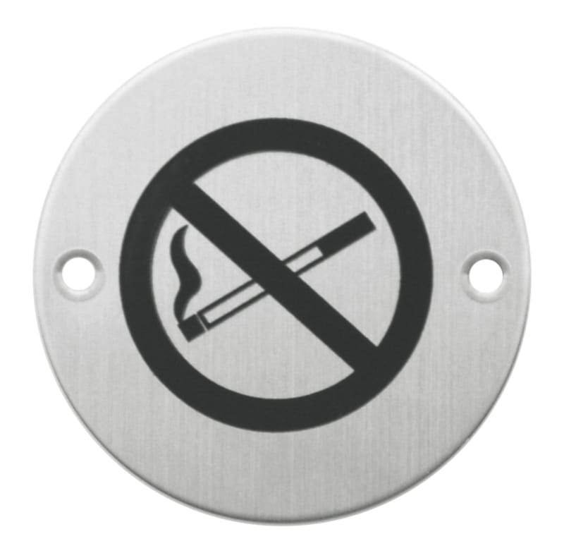 Pictogramme rond interdiction de fumer