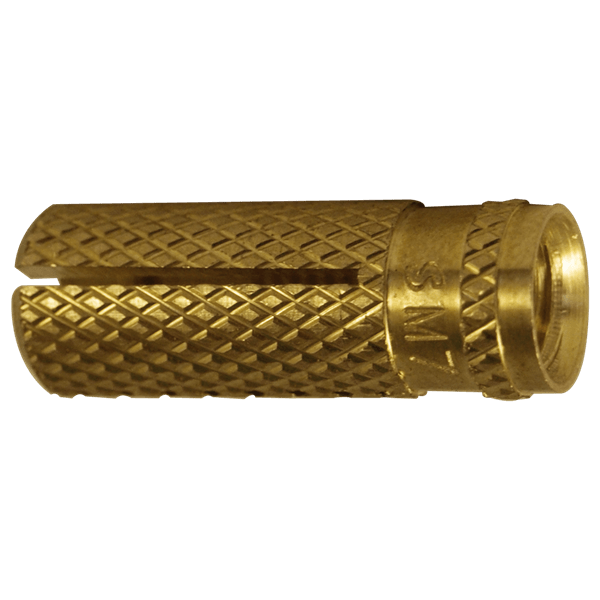 Cheville SMART en laiton M6 x 24 (blister 15 pces)