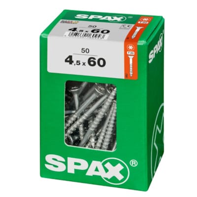 SPAX vis T-STAR+ WIROX - 4,5x60 L (boite 50 pces)