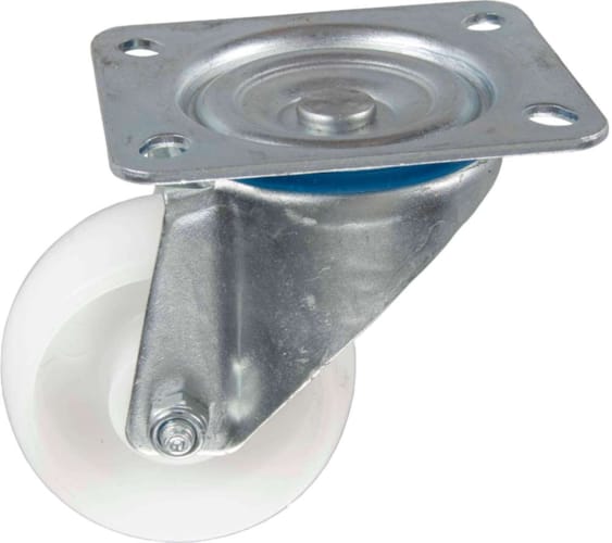 Roulette en Polypropylène Pivotante 80 mm