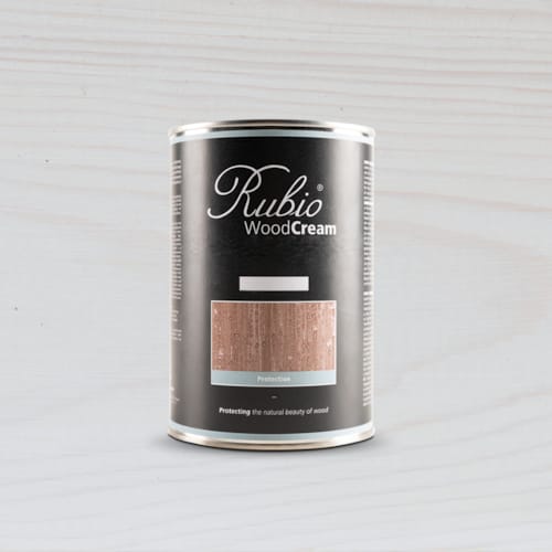 Rubio WoodCream Protection Extérieure Snow White   - 1 L