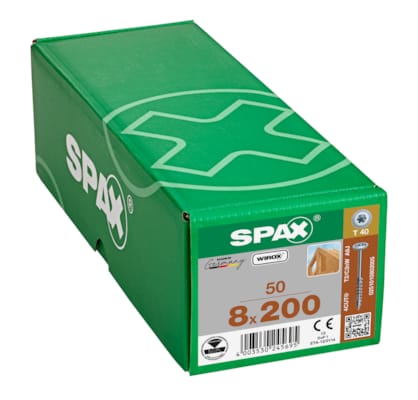 SPAX vis HI.FORCE WIROX - 8x200 (bte 50 pces)