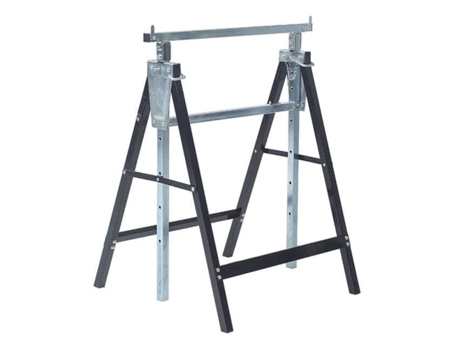 Tréteau en métal réglable de 80 à 130 cm