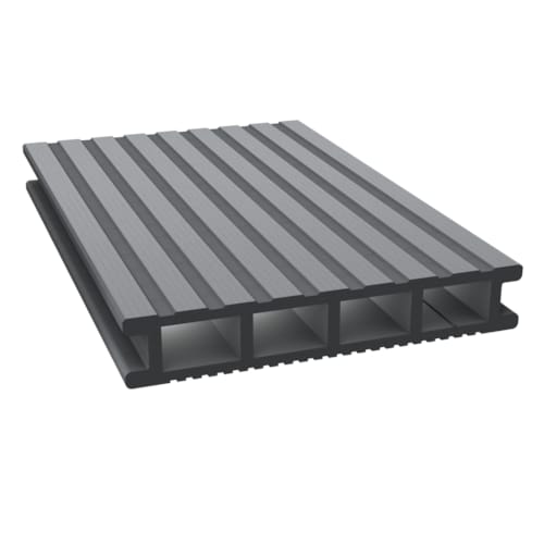 Duofuse Planche Alvéolaire brun wengé 162x28x4000 mm