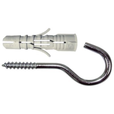 Cheville SMART nylon + crochet "C" znz - 10 x 50 (2 pces)