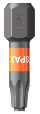 SPAX BIT T-STAR+ T20 - embout de vissage - 6,4x25 (1 pce)