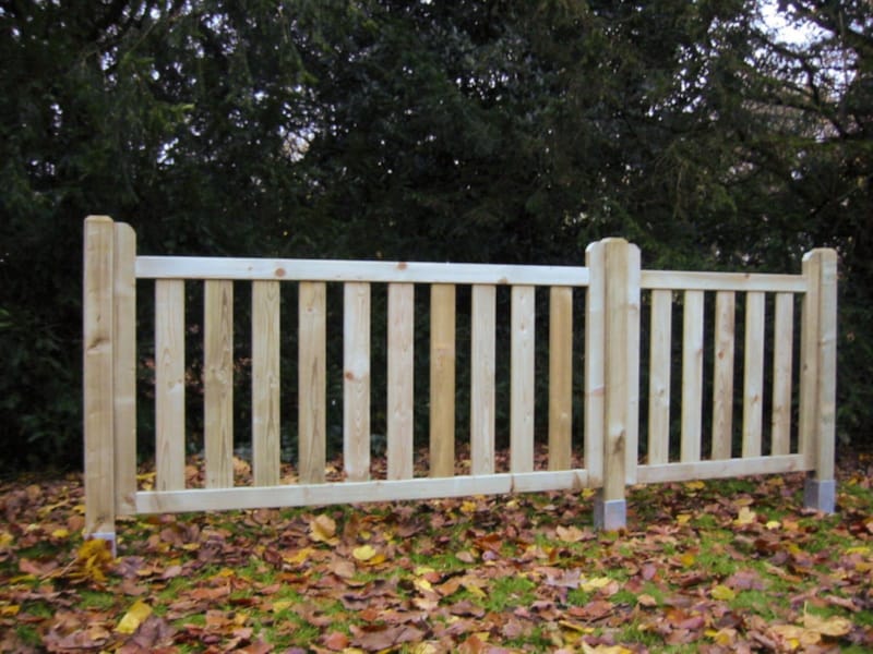 Clôture en bois Castle 0,95m x 1m80