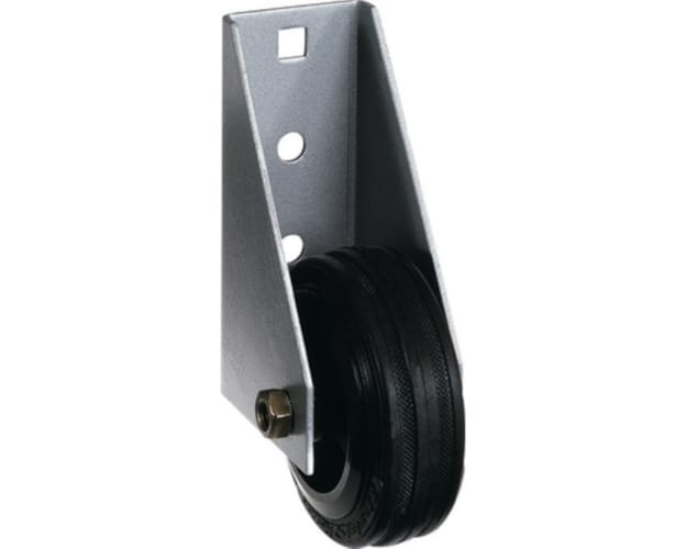 Roue de support pour double porte-barrière