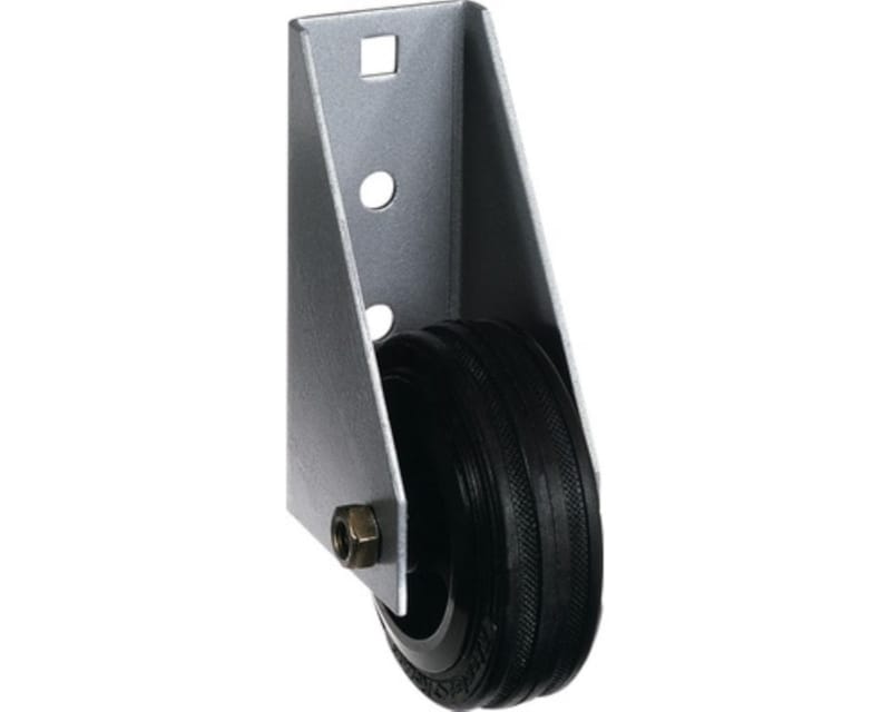 Roue de support pour double porte-barrière