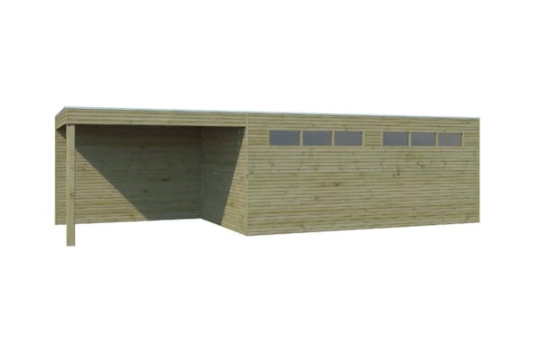 Garage QBH2 300x510 + Extension 300