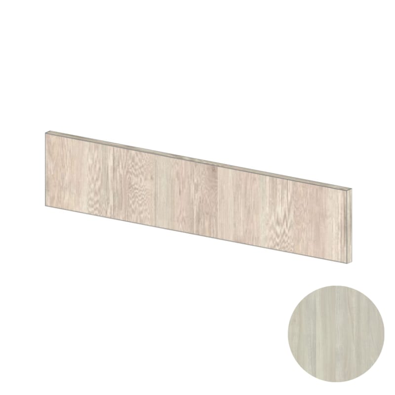 MOKI ESPACE face tiroir meuble orme argenté 750 x 155 mm