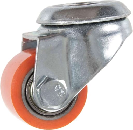 Roulette PU 35 mm à Œil Central