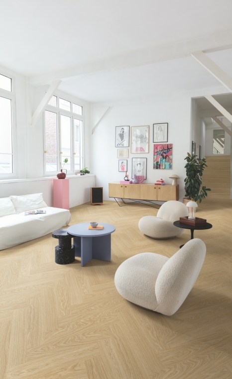 Quick-Step vinyle Ciro - chêne rosé pur 40359 - 630 x 126 x 6mm