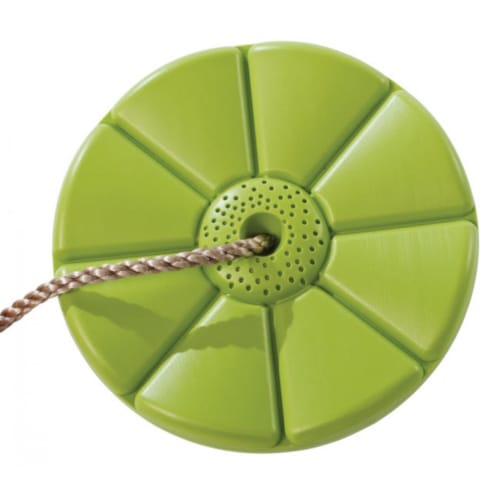 Disque pour balançoire en plastique jaune