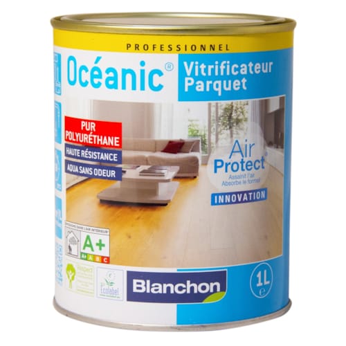 Blanchon Vitrificateur parquet Oceanic - 1 L - Cire naturel