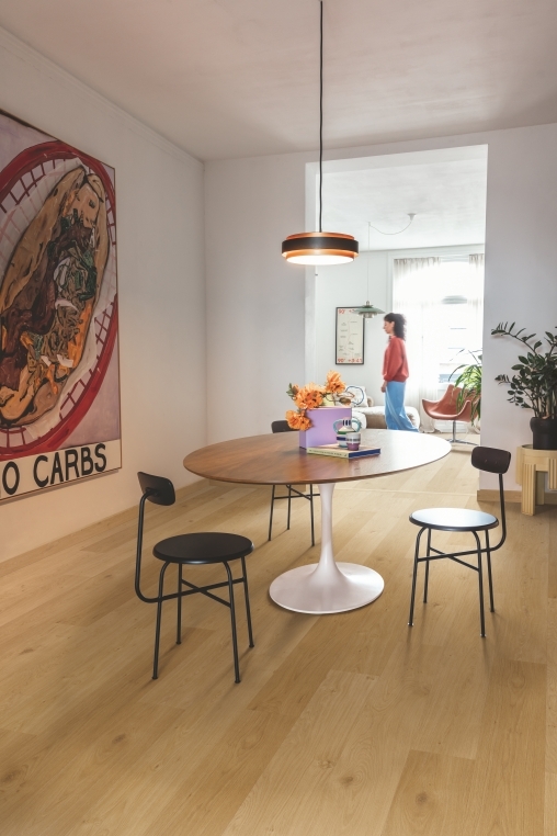 Quick-Step vinyle Livyn Alpha Vinyl Blos Base - Chêne littoral miel 40320 - 5 x 189 x 1251