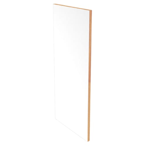 Porte prépeinte tubulaire lisse sans mortaise - 201,5 x 93 cm