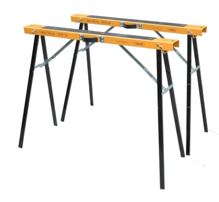 Tréteaux pliables en métal (set de 2)