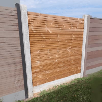 Planche massive - Sapin traité - Profil triple 2 faces - 28 x 130 x 1800 mm