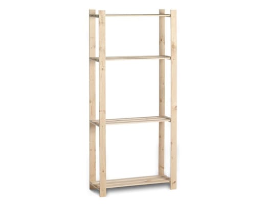 Etagère Woody rack simple - 175x80x30 cm