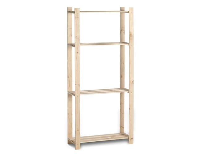 Etagère Woody rack simple - 175x80x30 cm