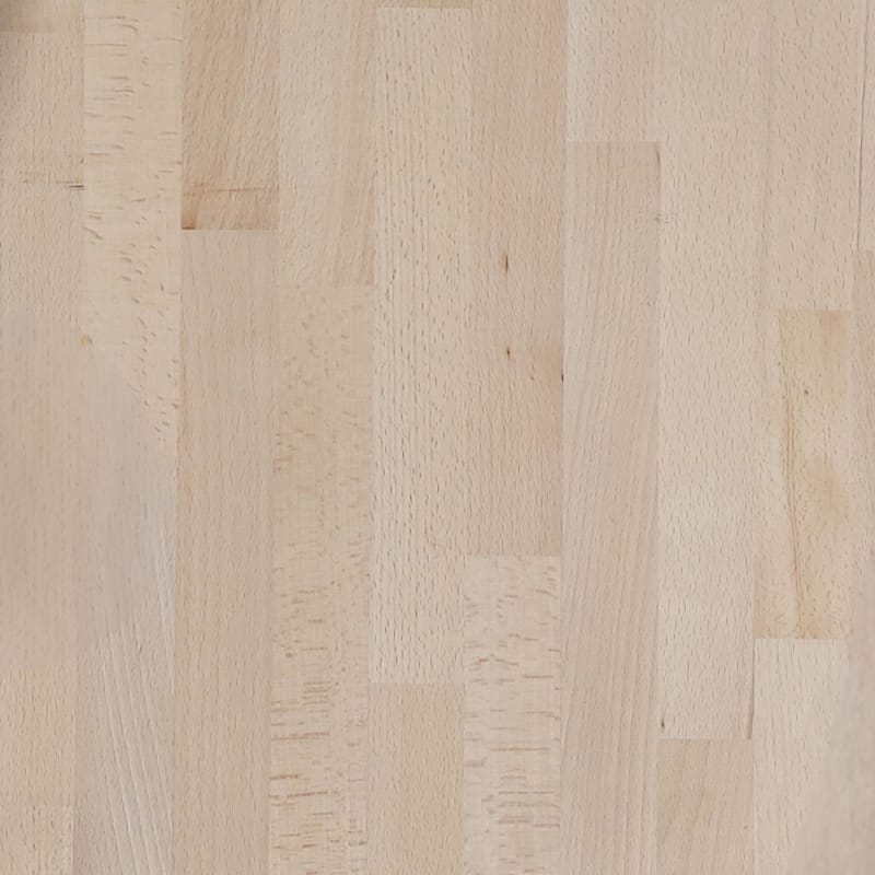 Plan de travail massif hêtre A/B 4500 x 920 x 40 mm