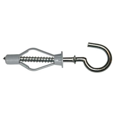 Cheville SMART corps creux nylon + crochet 8 x 40 (6 pces)