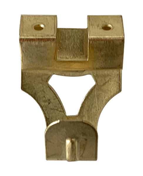 Crochets en Laiton x Pour Cadres 30 mm 6 Pces