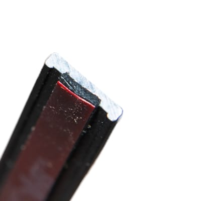 Profils noirs pour porte Ferro Elegance - 4 pcs 2150 x 10 x 3 mm + 4 pcs 2150 x 10 x 2 mm