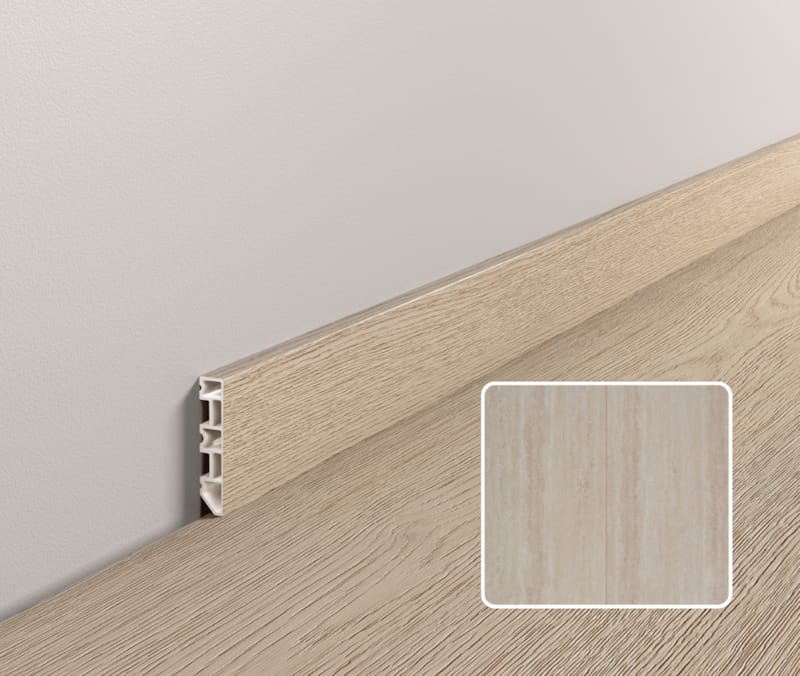 Plinthe moderne Coretec ESSENTIALS - Lyra - 31857 - 13 x 58 x 2400 mm