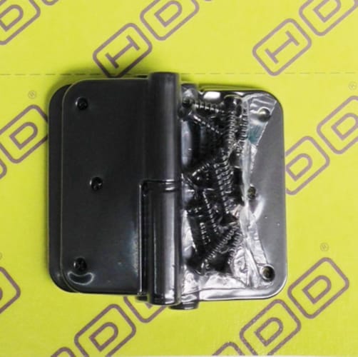 Paumelle - Noir 80x80 - Droite