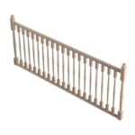 Provence - Chêne Garde-corps "T" - 320 cm