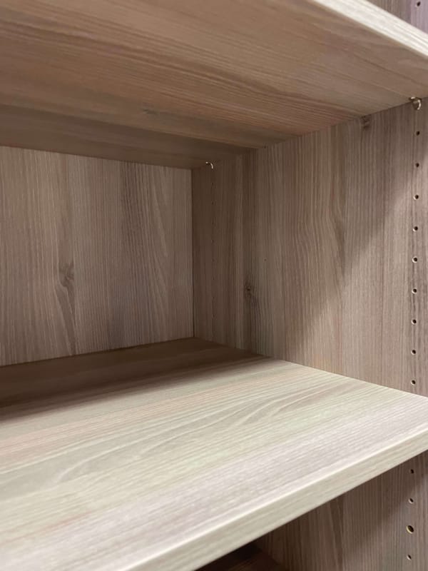 Dressing Elegance en L 1940x1940 mm (P: 490 mm)