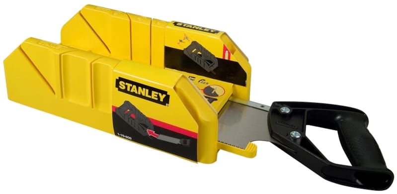 Stanley Boîte à coupe ABS avec scie à dos 350x143x95 mm