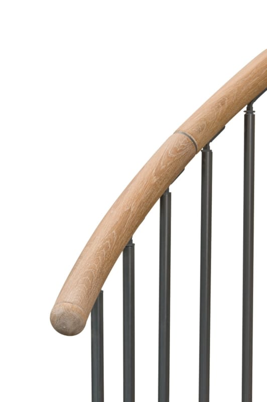 Columbia - Escalier spirale - Chêne massif 140 cm