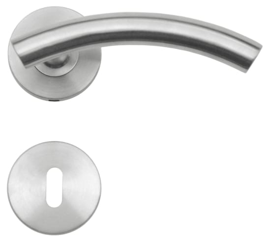 Poignée de porte GT shape 19mm inox R+E 100     paar
