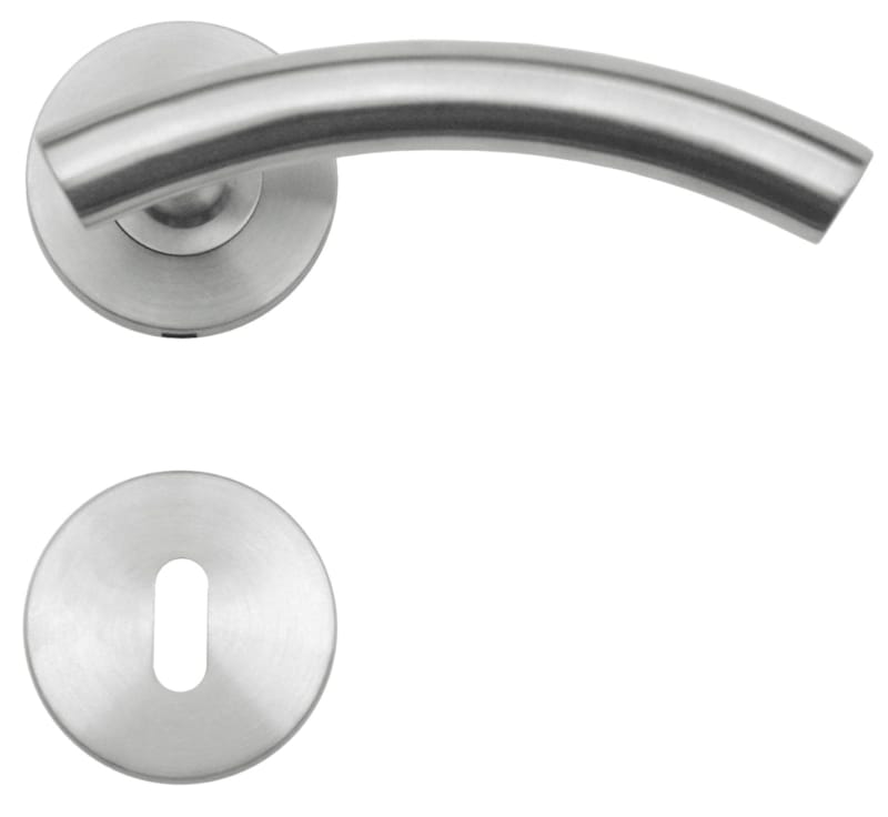 Poignée de porte GT shape 19mm inox R+E 100     paar