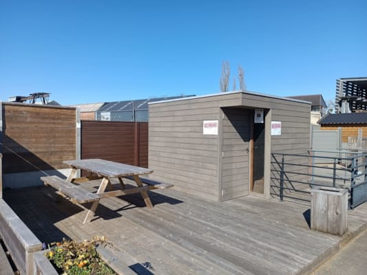 Abris de jardin Cornic - Cèdre - Toit plat - 300 x 312 cm