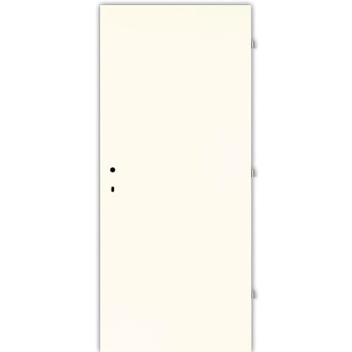 Porte tubulaire droite à peindre Fast Door 2015 x 680 mm