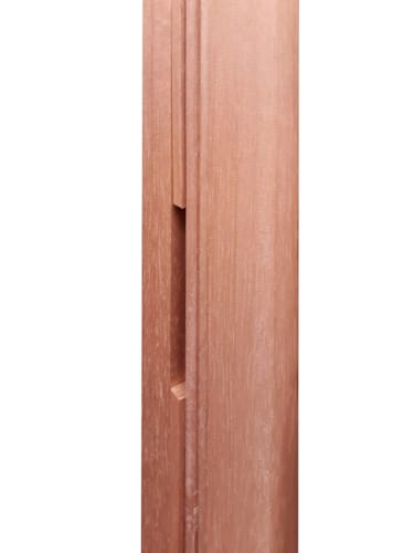 Kit chambranle meranti trapèze 2250 x 12 x 68 mm