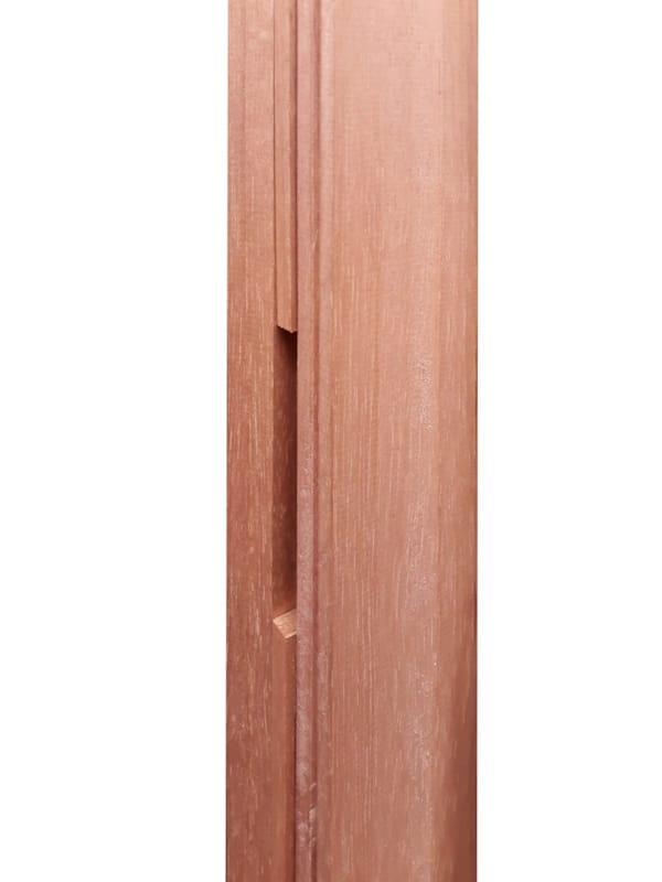 Kit chambranle meranti trapèze 2250 x 12 x 68 mm