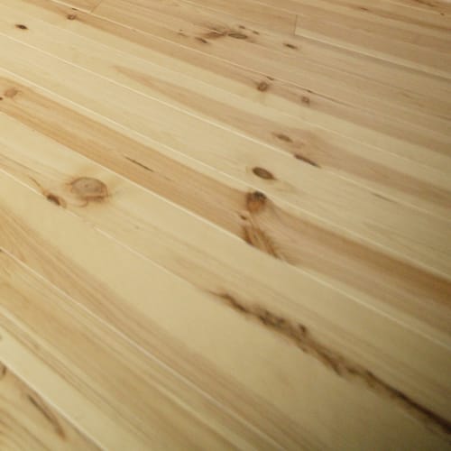 FP Bois plancher massif pin des Landes brut - Qualité charpente - 21 x 120 x 2000 mm