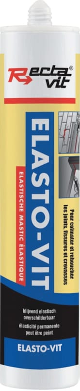 Elasto-vit - Mastic blanc - 310 ml